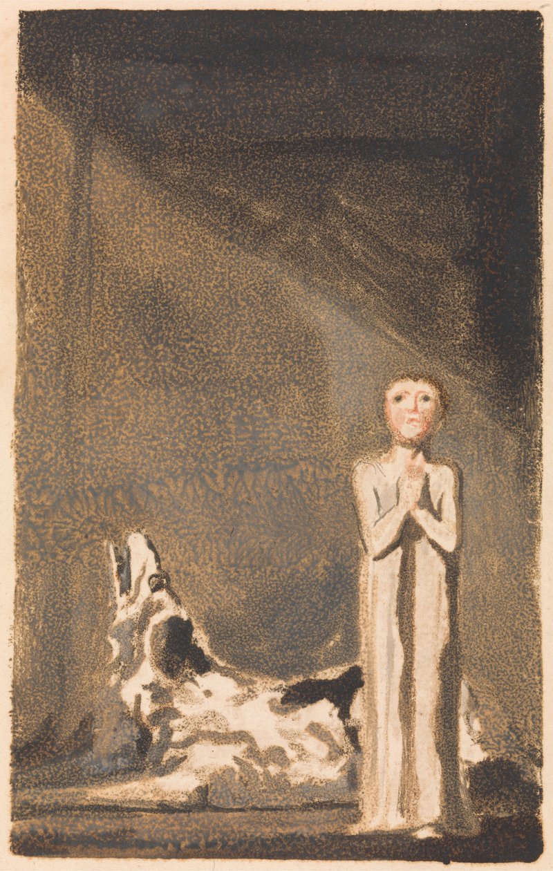 The First Book of Urizen, Plate 24 (Bentley 26) av William Blake