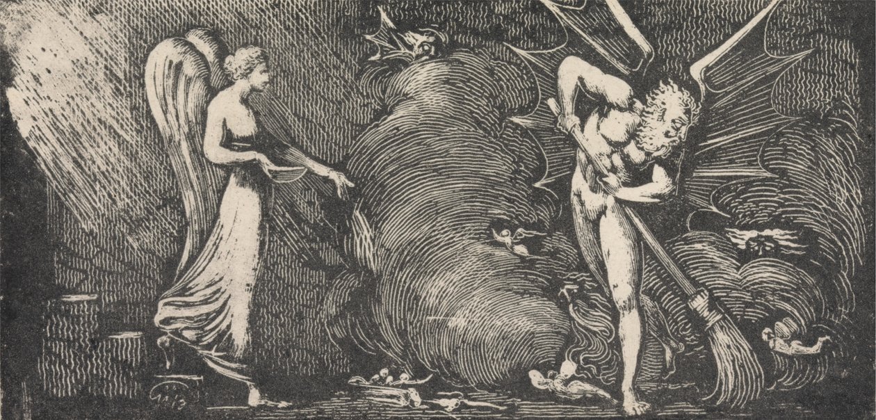 Mannen som sopar tolksalen av William Blake