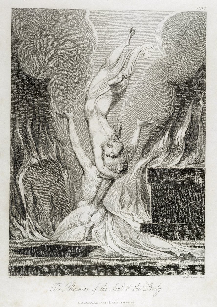The Reunion of the Soul and the Body, pl.13, illustration från 