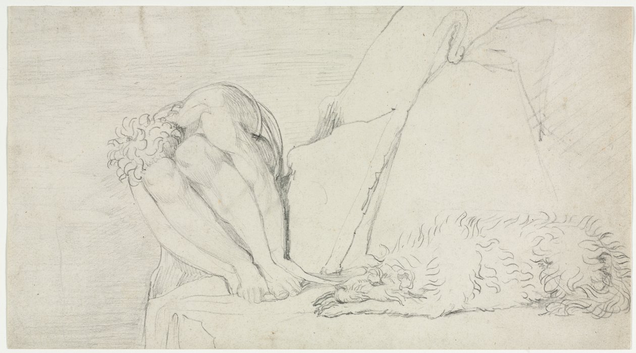 Bara tanken på döden, rädslan förstör av William Blake