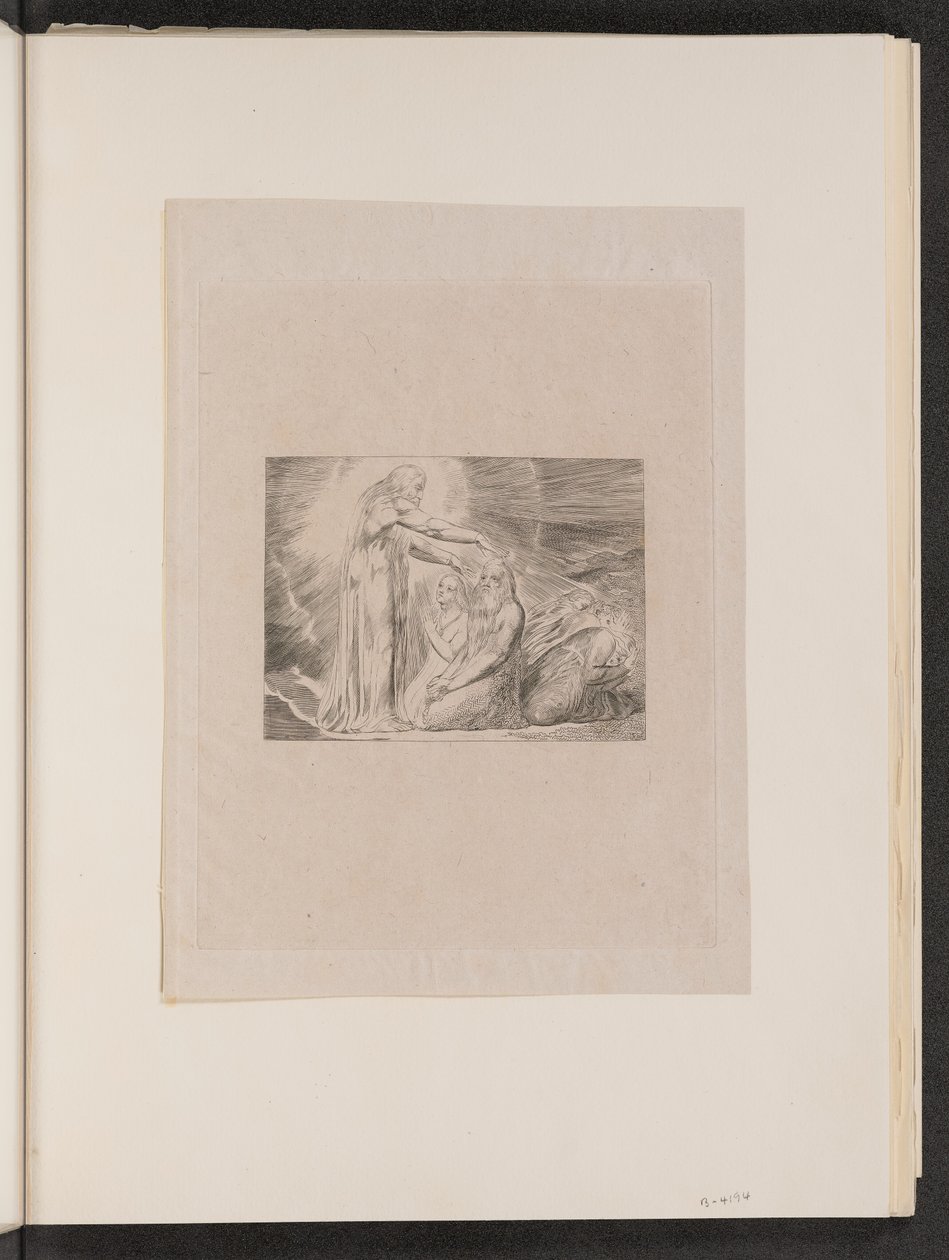 Kristi vision, 1825. av William Blake