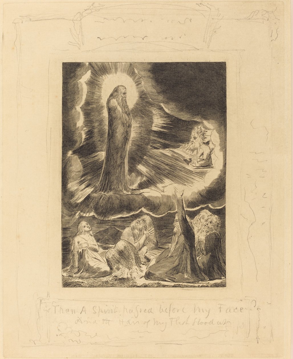 Synen av Elifas av William Blake