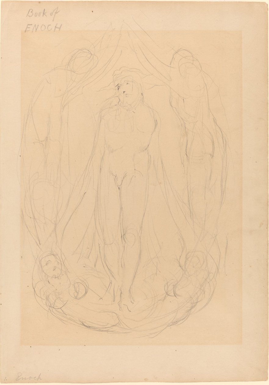 Visionen av Andarnas Herre av William Blake