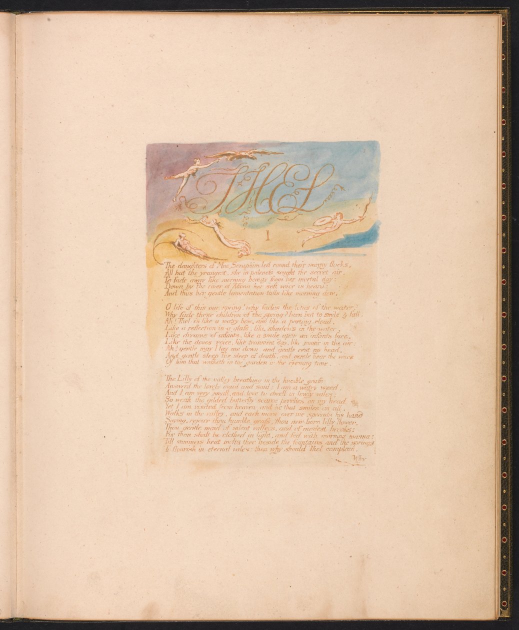 Mne Serafims döttrar av William Blake