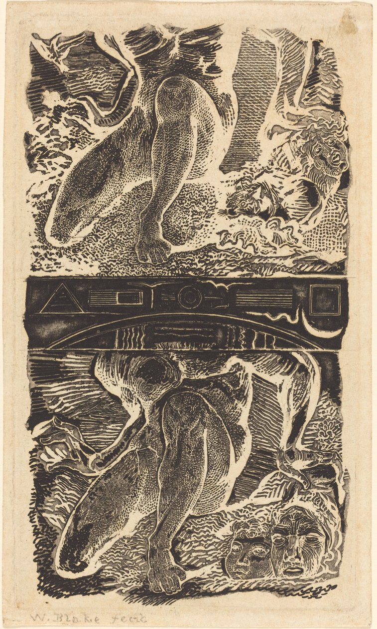 Okänt ämne (Låt honom se upp i himlen och skratta i den ljusa luften) av William Blake