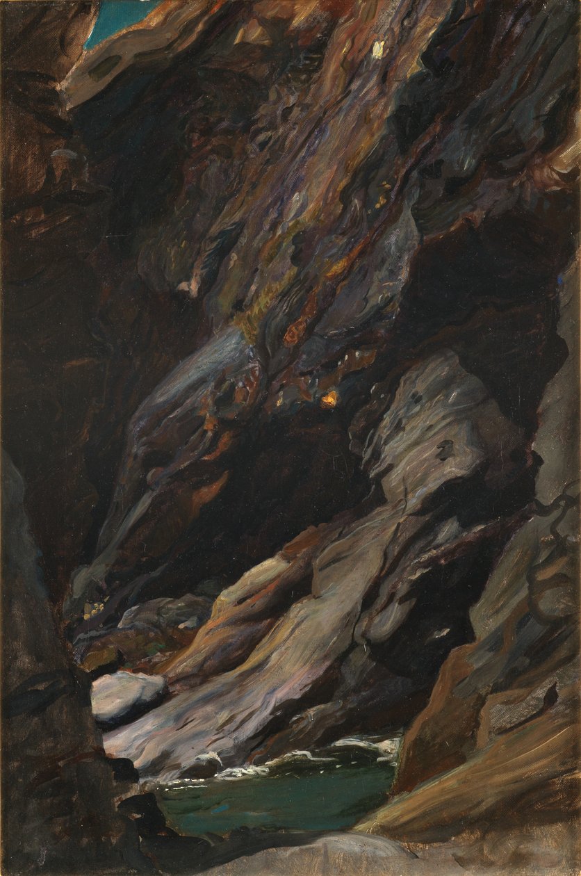 Stenar vid Tintagel av William Blake Richmond