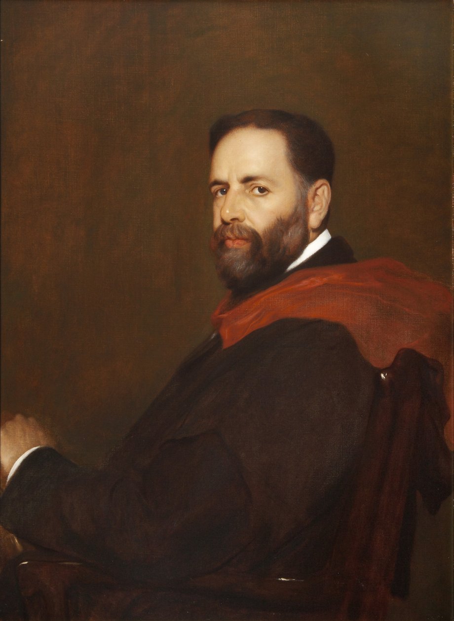 Sir Thomas Herbert Warren, ordförande för Magdalen College av William Blake Richmond