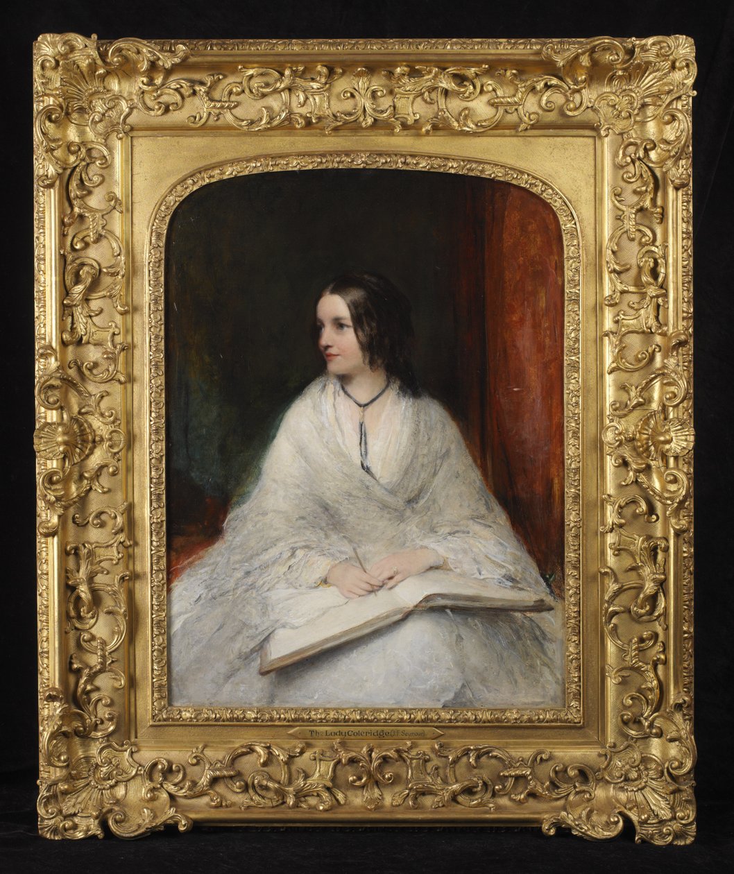 Porträtt av Jane Fortescue Seymour, Mrs Coleridge, c.1862 av William Boxall
