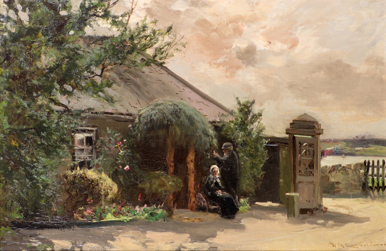 Balgay Lodge, Dundee (olja på duk) av William Bradley Lamond