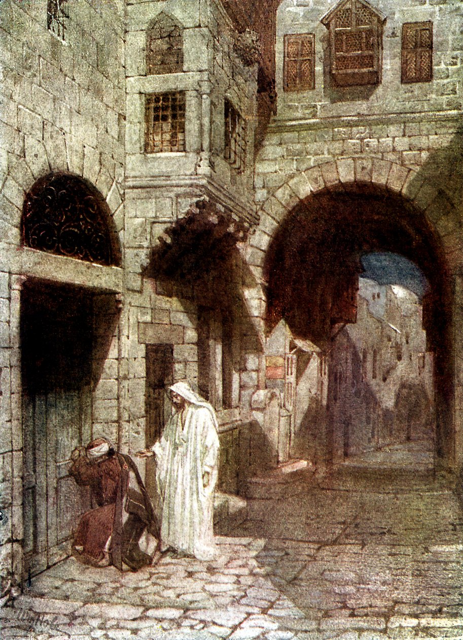 Jesus visar sig för Petrus - Bibeln av William Brassey Hole