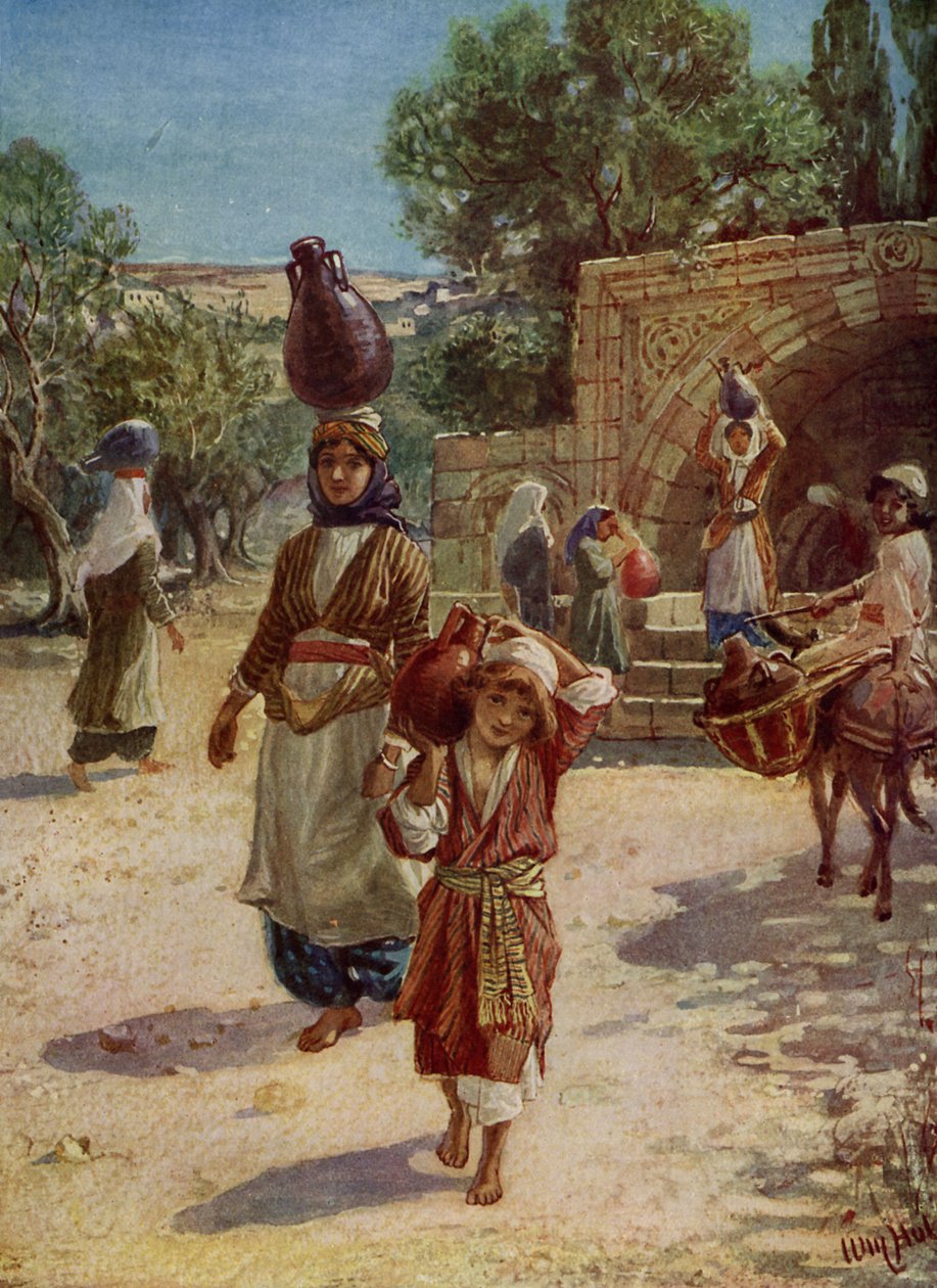 Jesus som ung pojke - Bibeln av William Brassey Hole