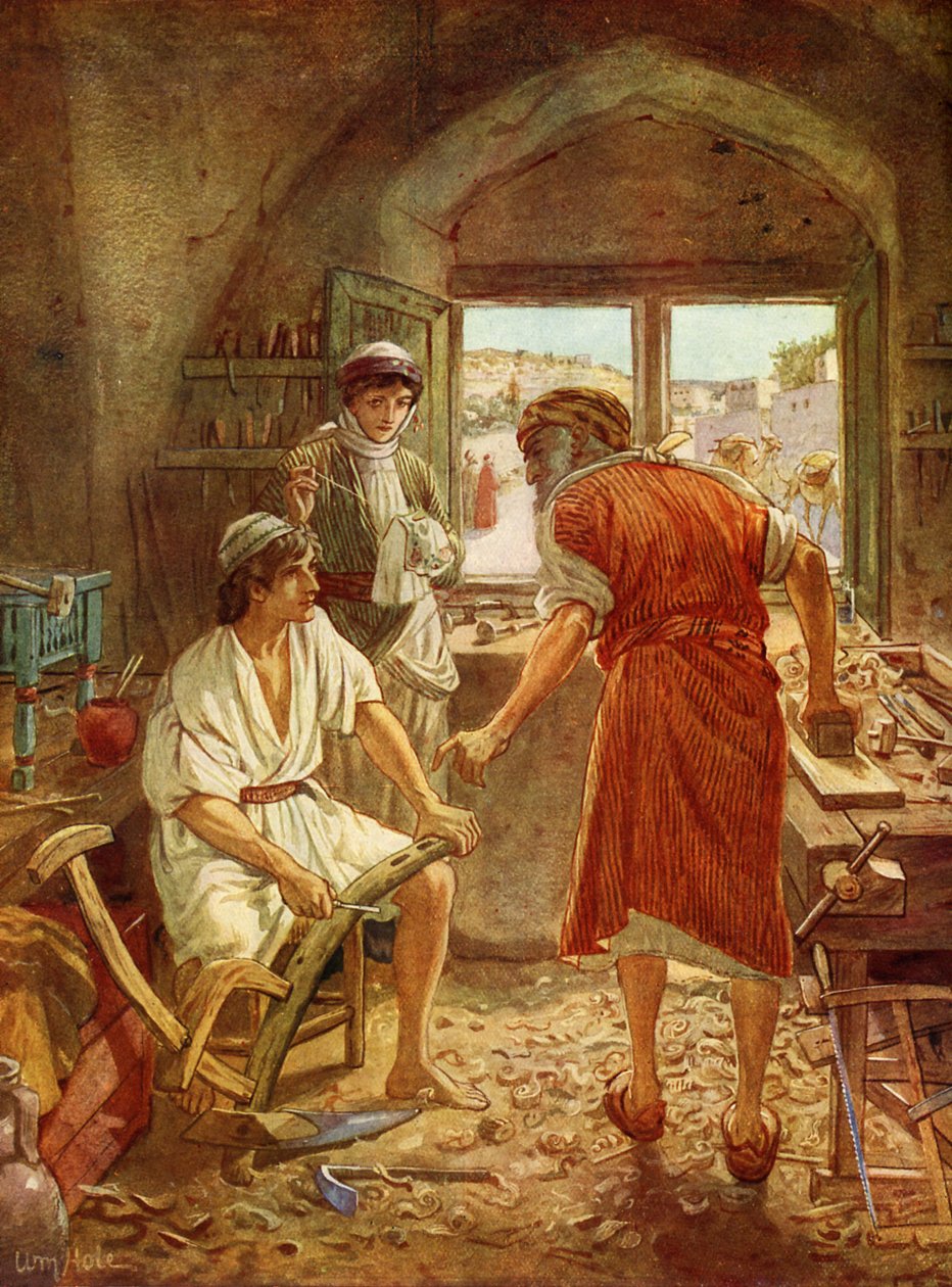 Jesus som ung man - Bibeln av William Brassey Hole