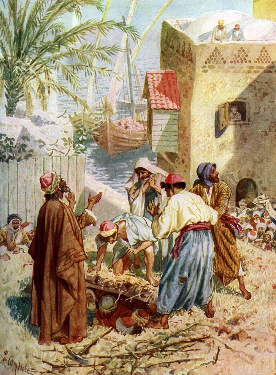 Jesus botar en förlamad man - Bibeln av William Brassey Hole