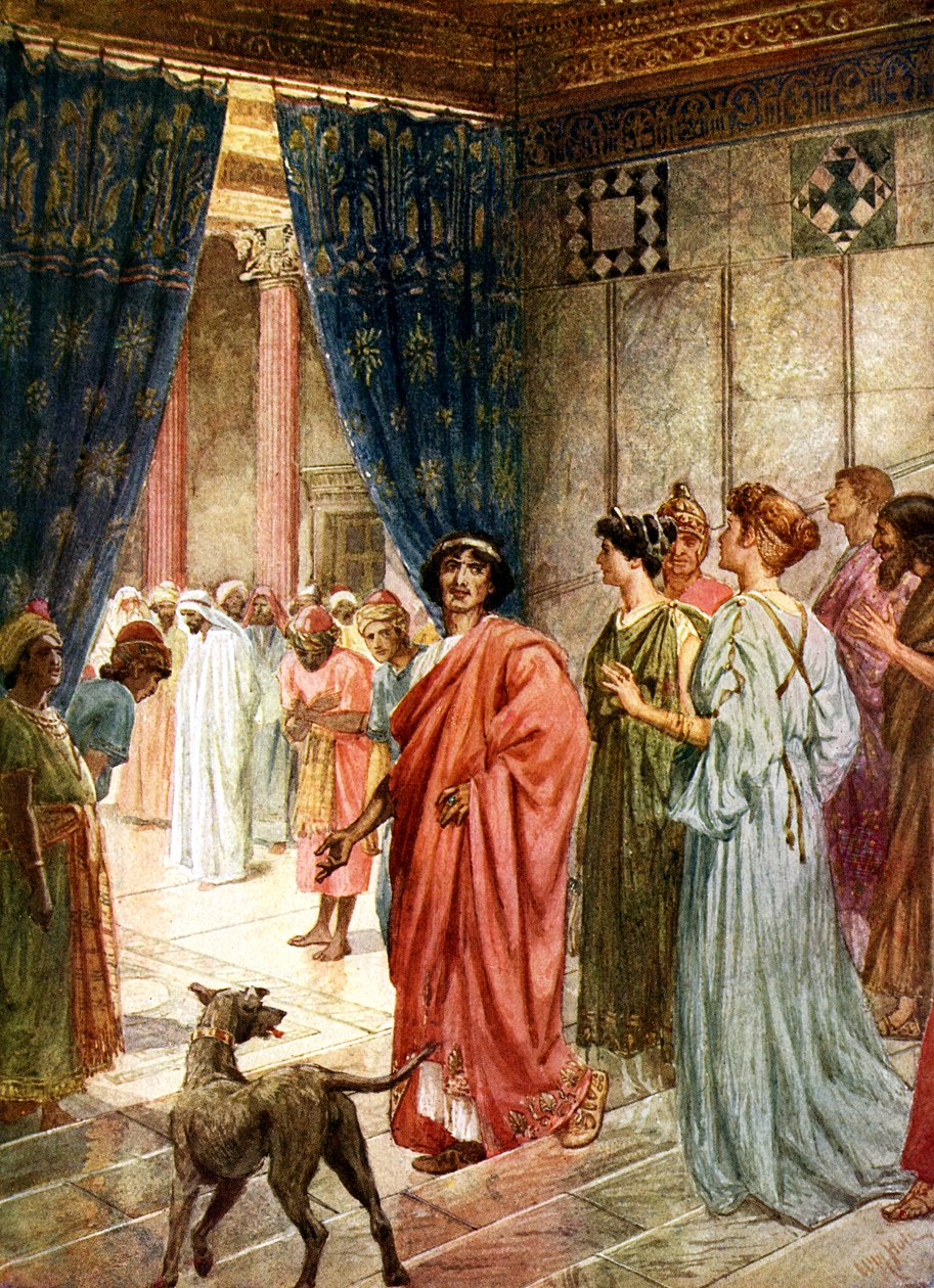 Jesus sänds till Herodes - Bibeln av William Brassey Hole