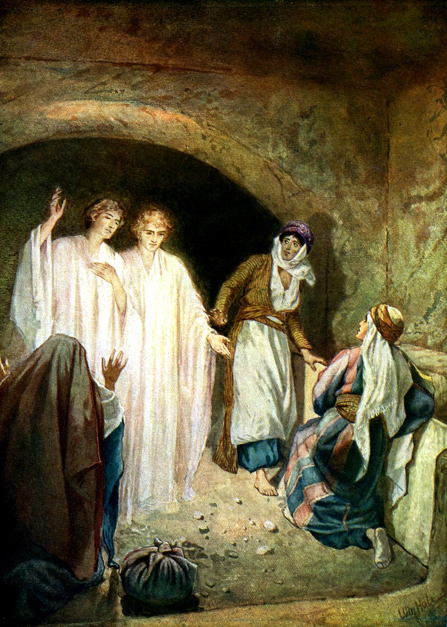 Jesu grav hittas tom - Bibeln av William Brassey Hole