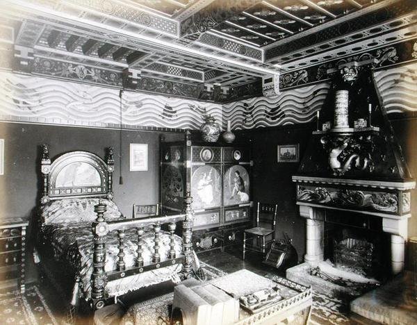 William Burges sovrum (foto) av William Burges