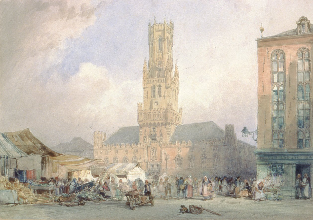 Rådhuset, Brygge av William Callow