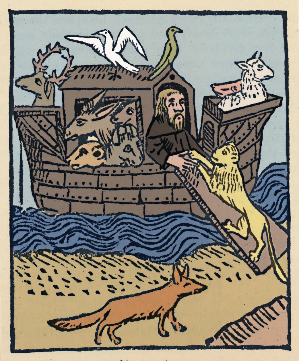 Noaks ark, 1483, 1947 av William Caxton