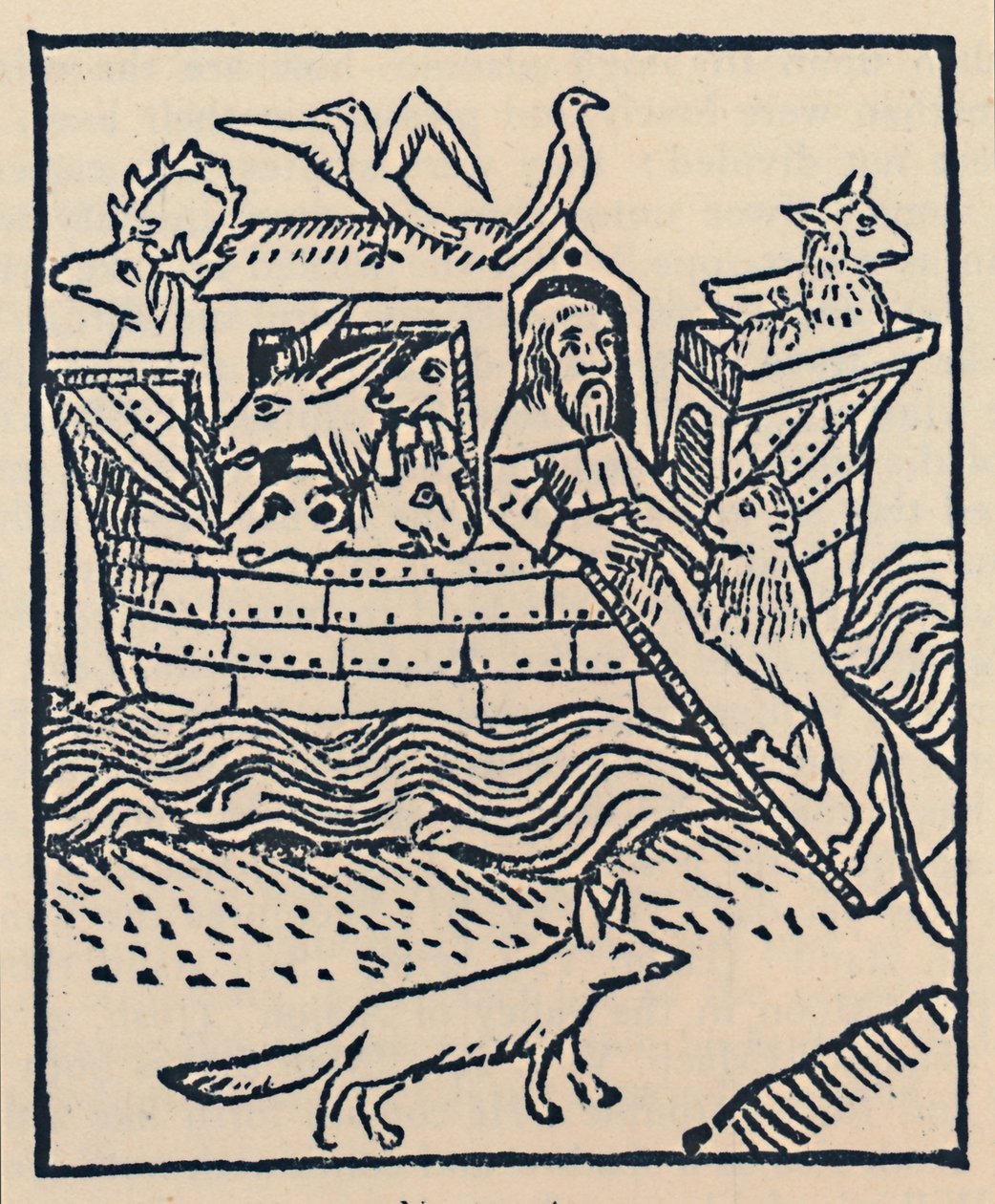 Noaks ark, 1483, 1947 av William Caxton