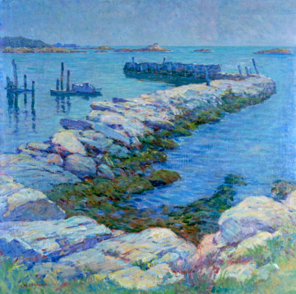 "Bryggan", 1879-1962 av William Chadwick