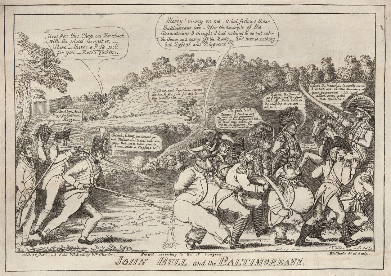 John Bull och baltimoreanerna av William Charles