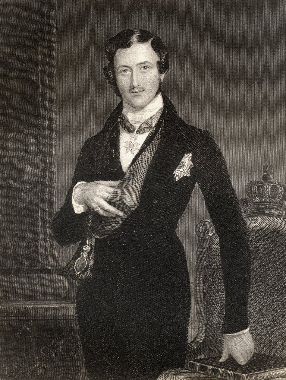 Albert Prince Consort of Great Britain, graverad av W. Holl, från 