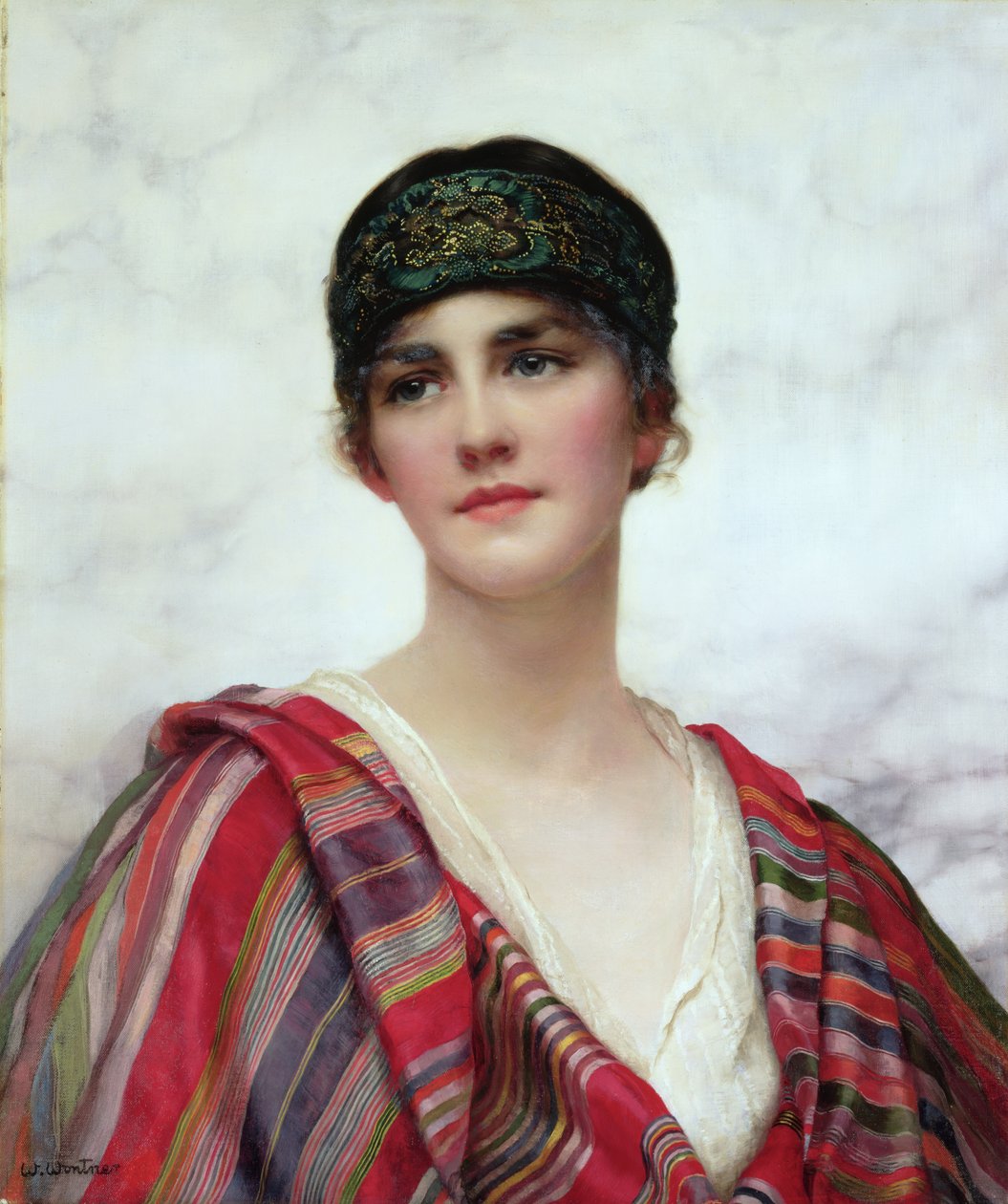 Cyrene (olja på duk) av William Clark Wontner