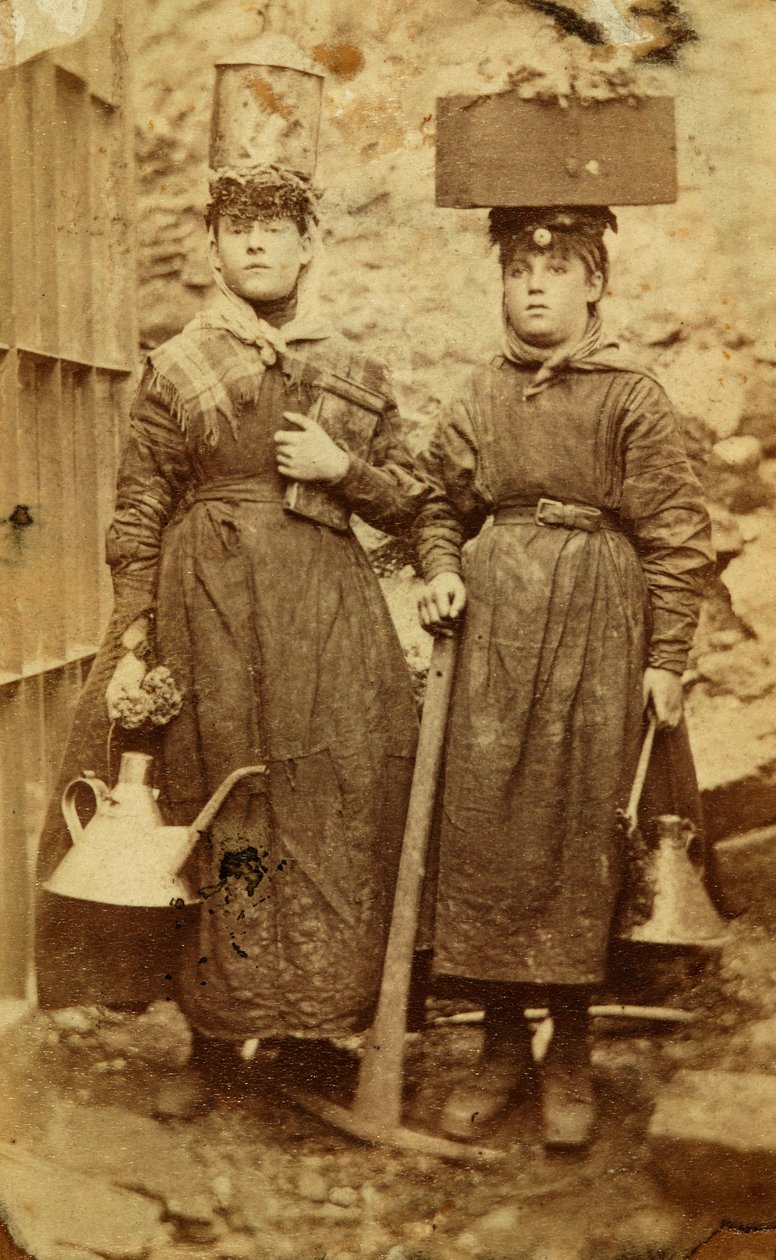 Arbetare från Tredegar Iron Works, Wales av William Clayton