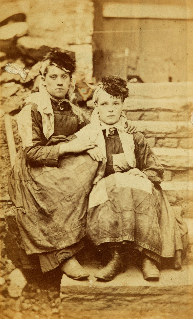 Arbetare från Tredegar Iron Works, Wales av William Clayton