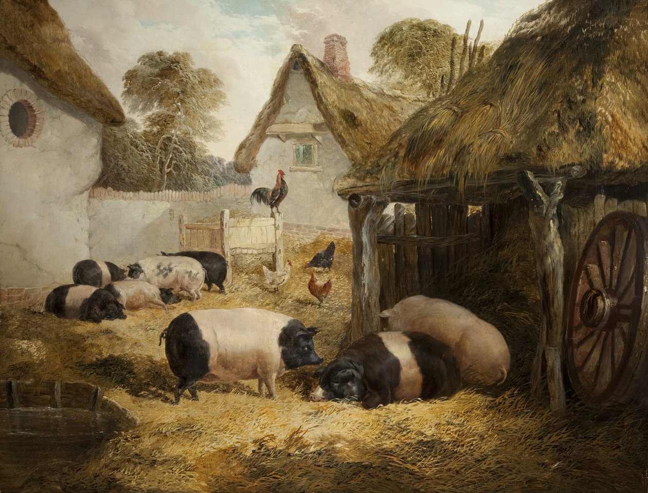 Gästfrihet i stugan av William Collins