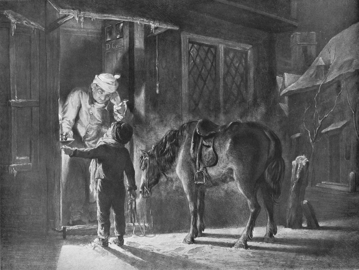 Att hämta doktorn, 1845, 1912 av William Collins