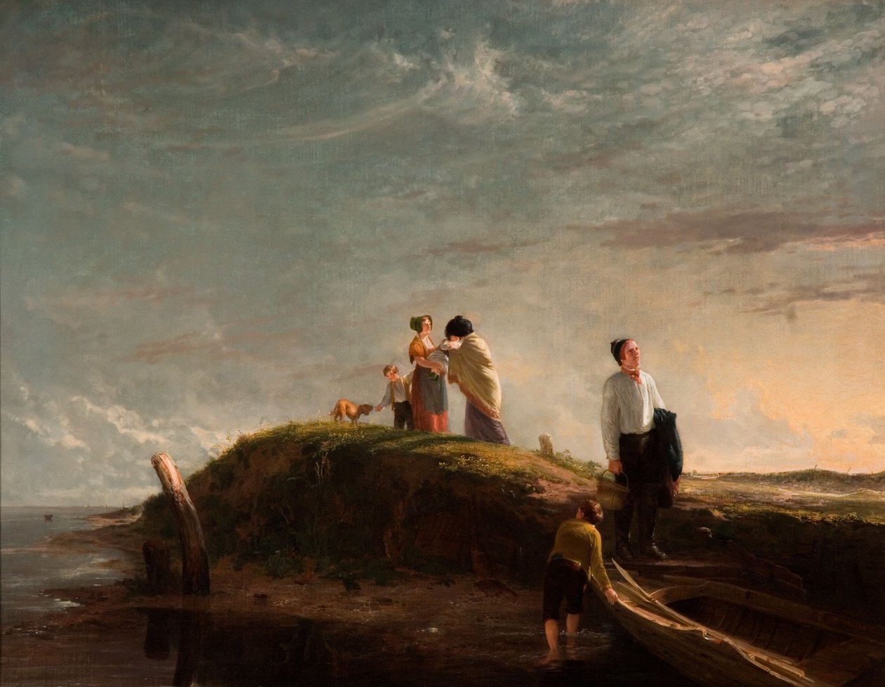 Den motvilliga avgången, 1815 av William Collins