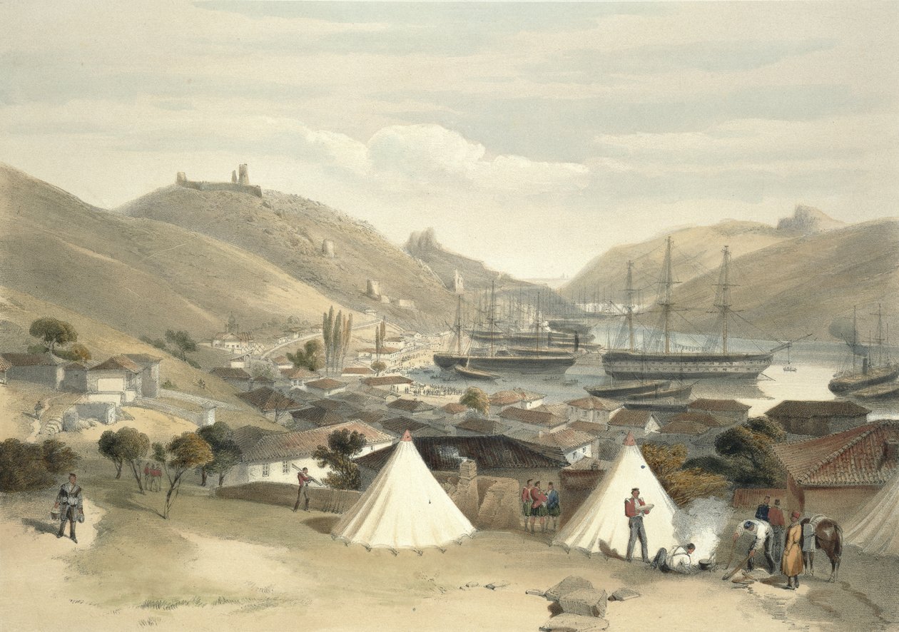 Balaklava, Looking Towards the Sea, tallrik från 