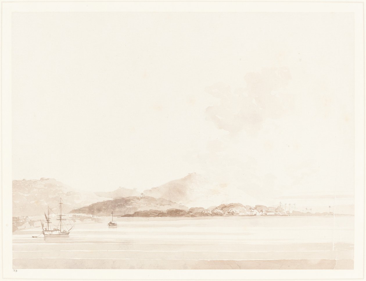En vy i Indien av William Daniell