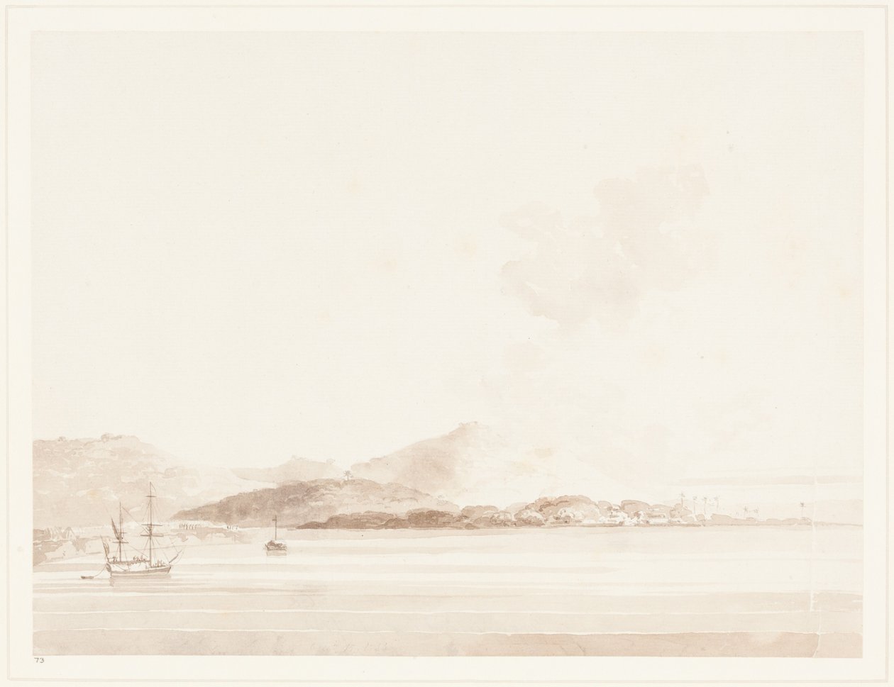 En vy i Indien av William Daniell