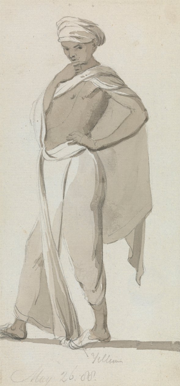En ung indian av William Daniell