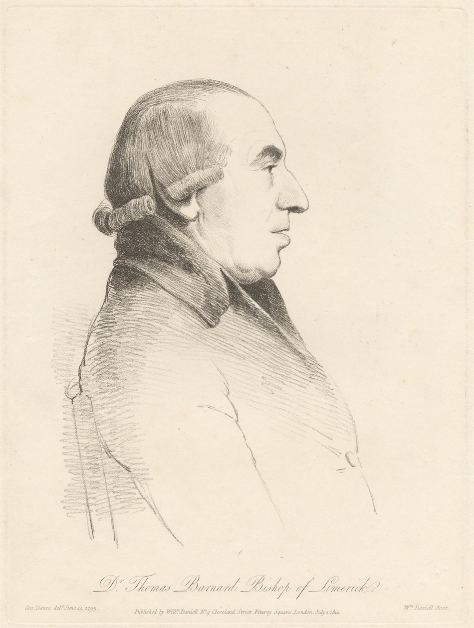 Dr Thomas Barnard, biskop av Limerick av William Daniell