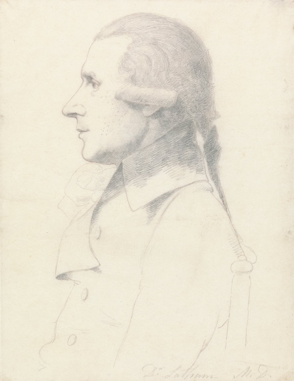 Porträtt av Dr. Latham, M.D. av William Daniell