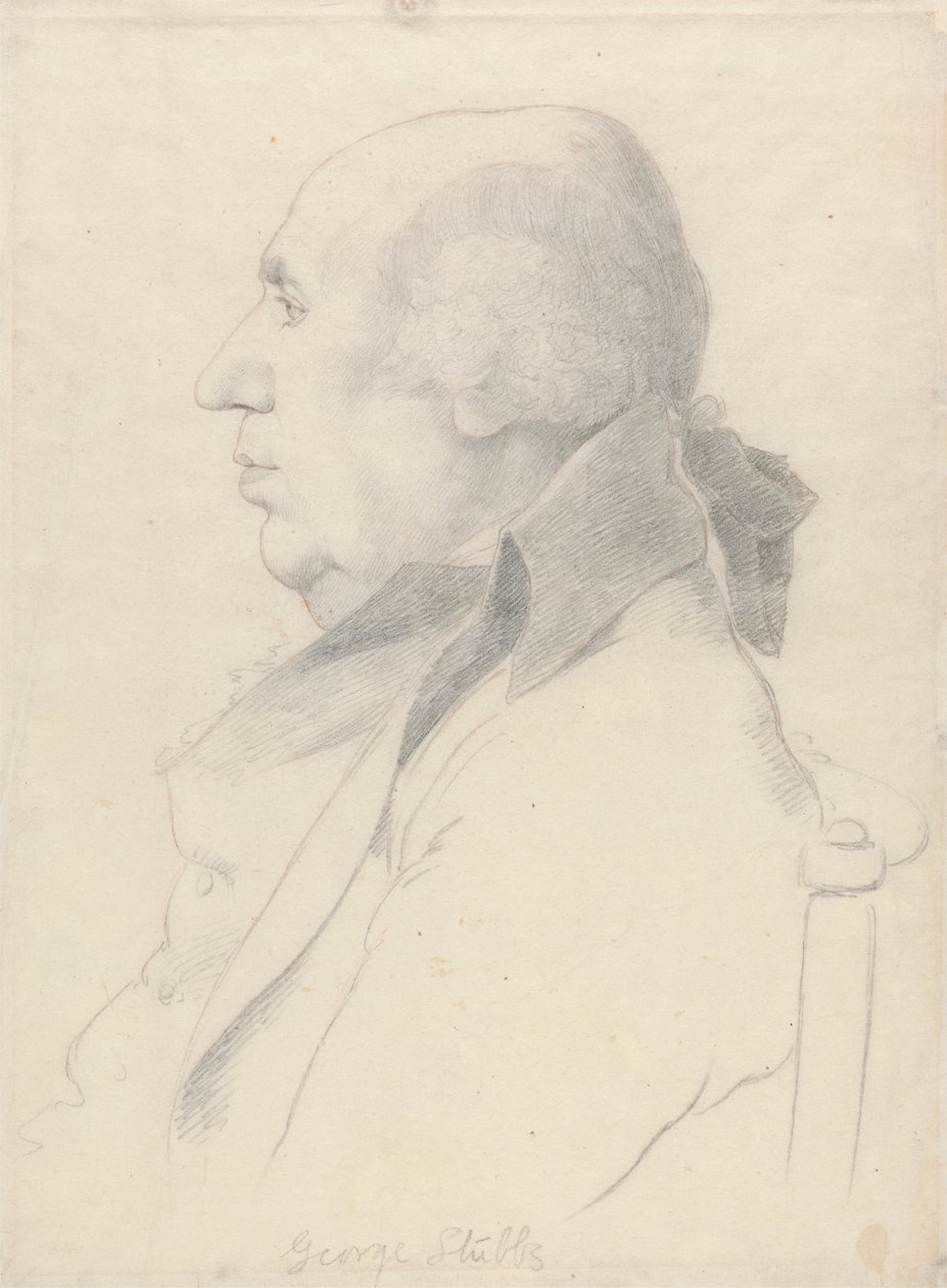 Porträtt av George Stubbs av William Daniell