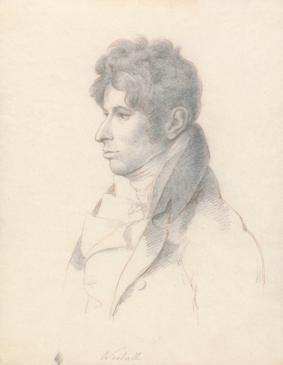 Porträtt av Richard Westall av William Daniell