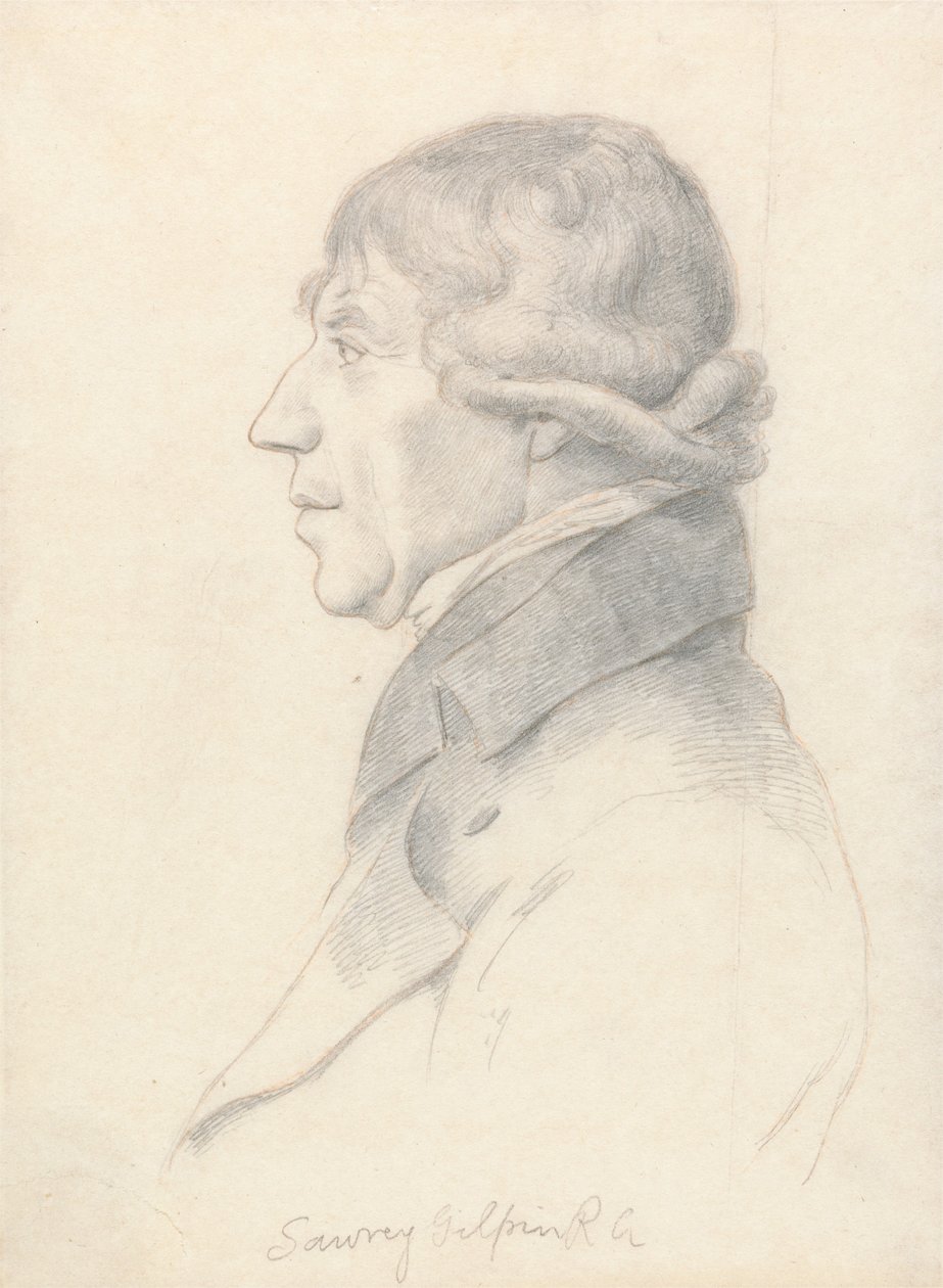 Porträtt av Sawrey Gilpin av William Daniell