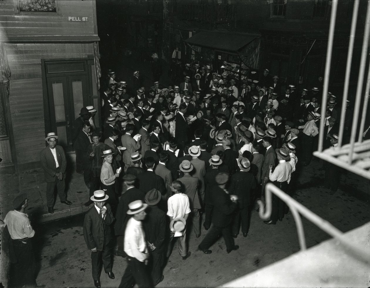 Evangelistkommittén på Pell Street, 6 augusti 1916 av William Davis Hassler