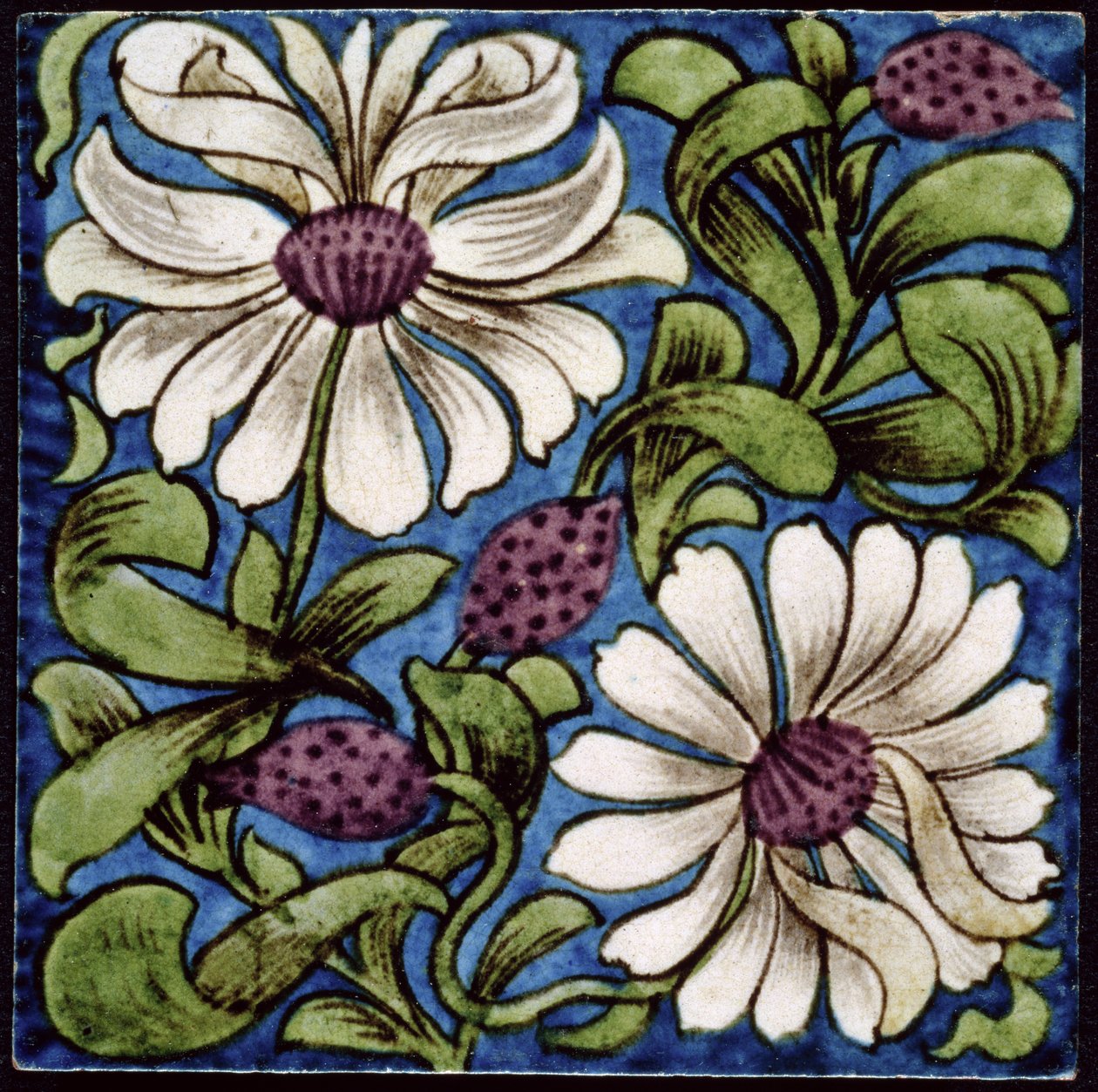 Blomkvist, 1880-1890 av William de Morgan