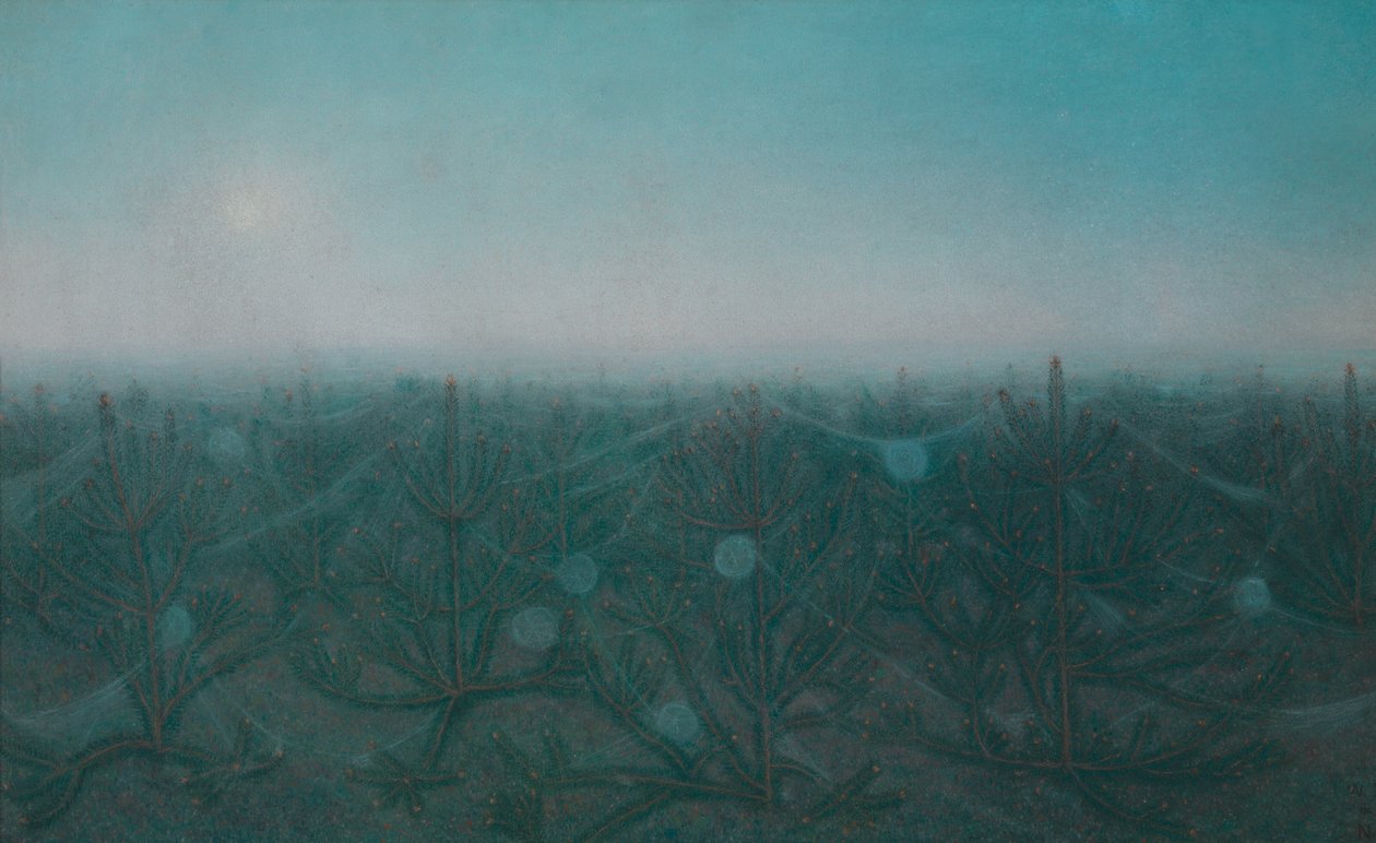 Gryning av William Degouve de Nuncques