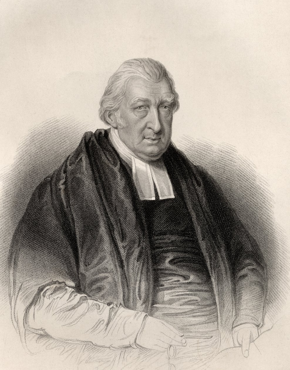 Reverend Rowland Hill, graverad av S. Freeman, från 
