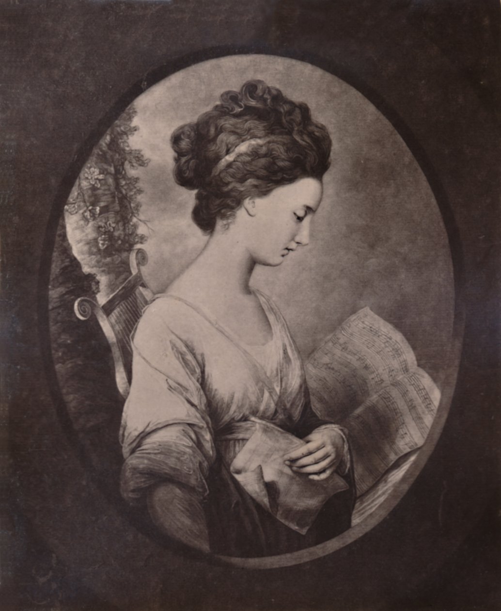 Miss Elizabeth Stephenson, därefter grevinnan av Mexborough, sent 1700-tal 1894 av William Dickinson