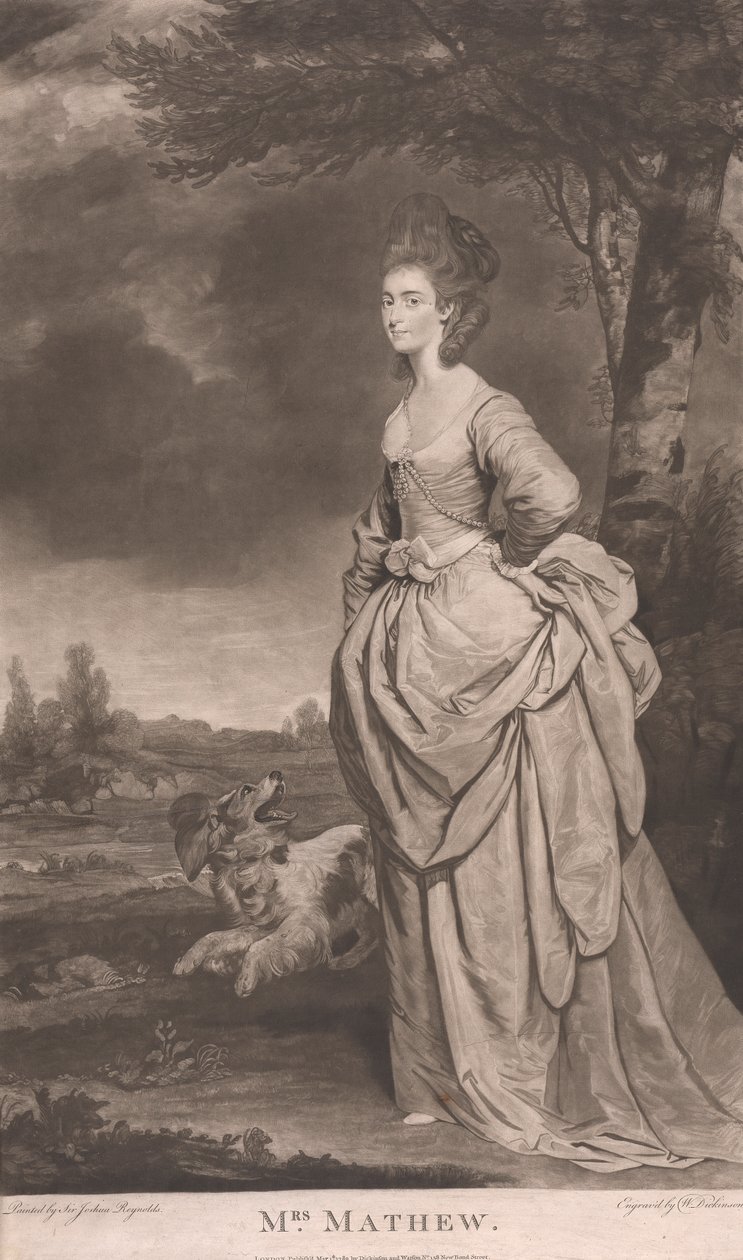 Mrs Mathew av William Dickinson