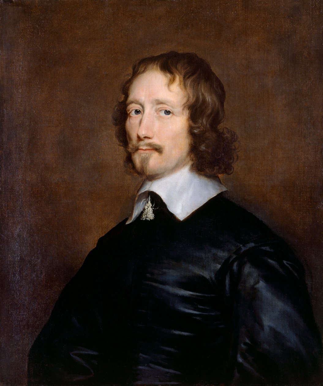 Porträtt av John Hampden, engelsk politiker och MP, mitten av 1600-talet av William Dobson