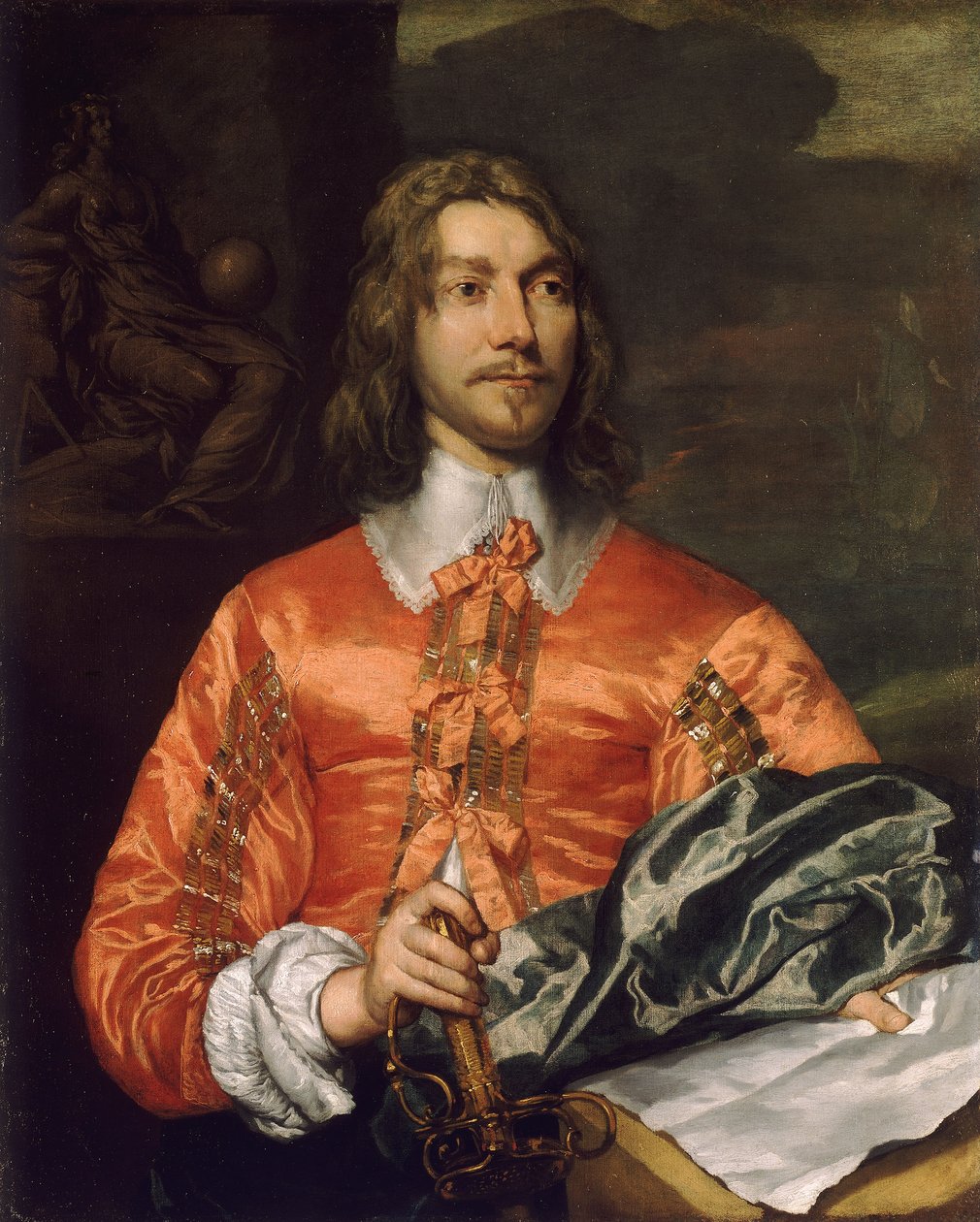 Porträtt av en rojalist, ca 1643 (olja på duk) av William Dobson