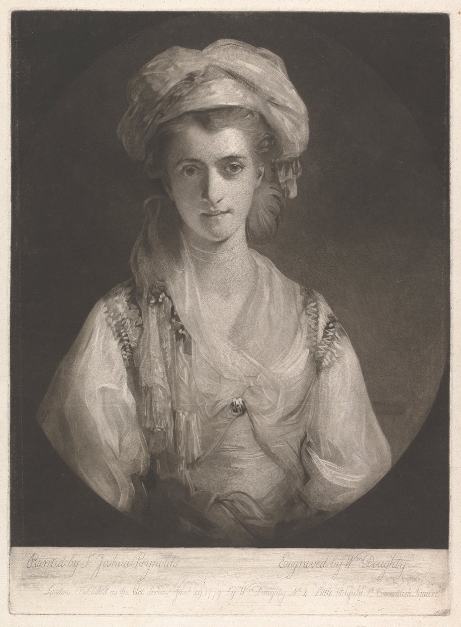 Miss Mary Palmer av William Doughty